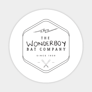 The Wonderboy Bat Company - modern vintage logo Magnet